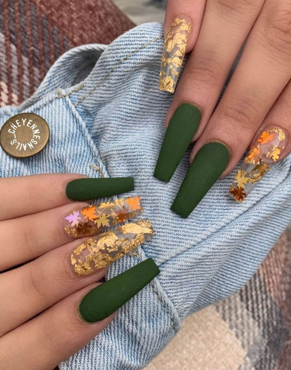 fall nails, brown nails, autumn nail ideas, acrylic nails #fallnails #fallnailsdesign