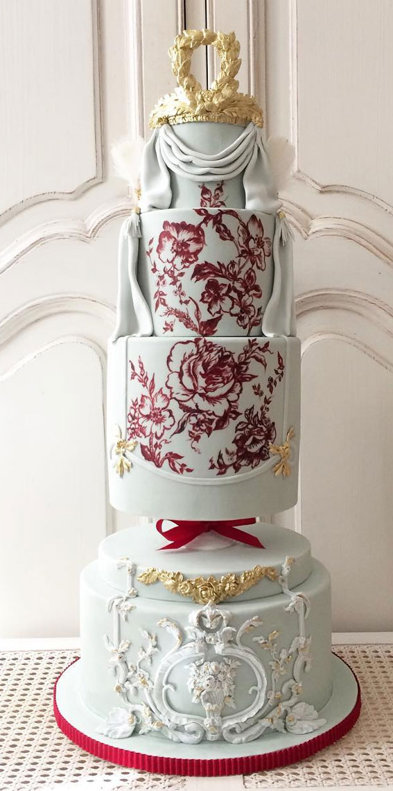 elegant wedding cake, beautiful wedding cake, hand painted wedding cake , wedding cake designs, best wedding cakes 2020