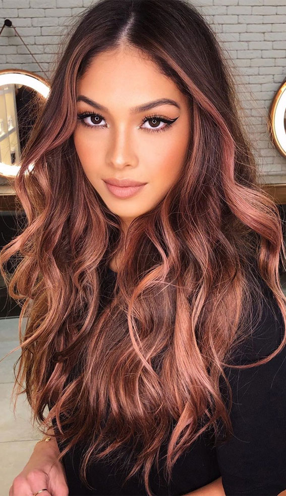 red autumn hair color, red velvet hair color, autumn hair color ideas, fall hair color ideas #haircolor #fallhair #fallhaircolor #redfallhair