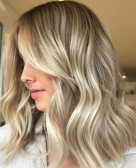 40 The Best Autumn Hair And Colour Ideas You’ll Be Dying : Blonde lob