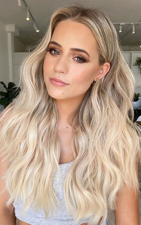 34 Best Blonde Hair Color Ideas For You To Try Blonde Beach Waves 