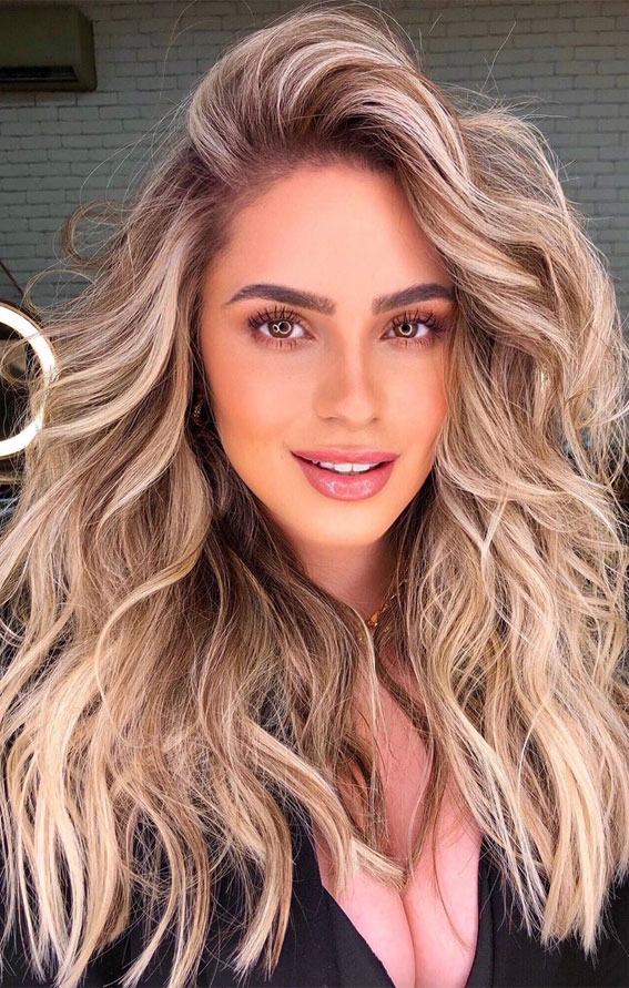 34 Best Blonde Hair Color Ideas For You To Try Blonde : Mixed multi shades  of blonde