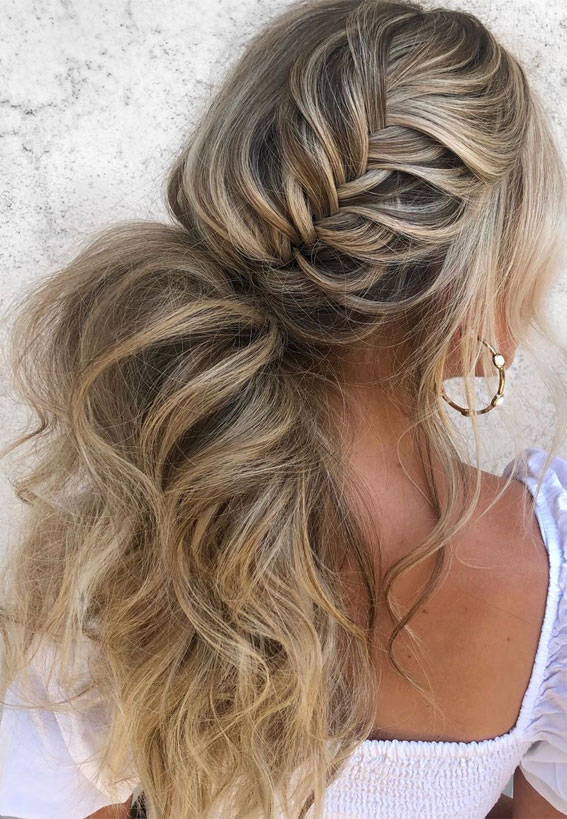 72 Braid Hairstyles That Look So Awesome : Braided ponytail