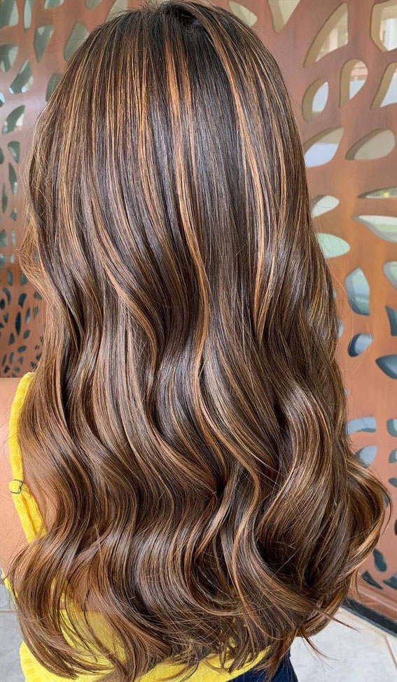 54 Beautiful Ways To Rock Brown Hair This Season : Copper tone