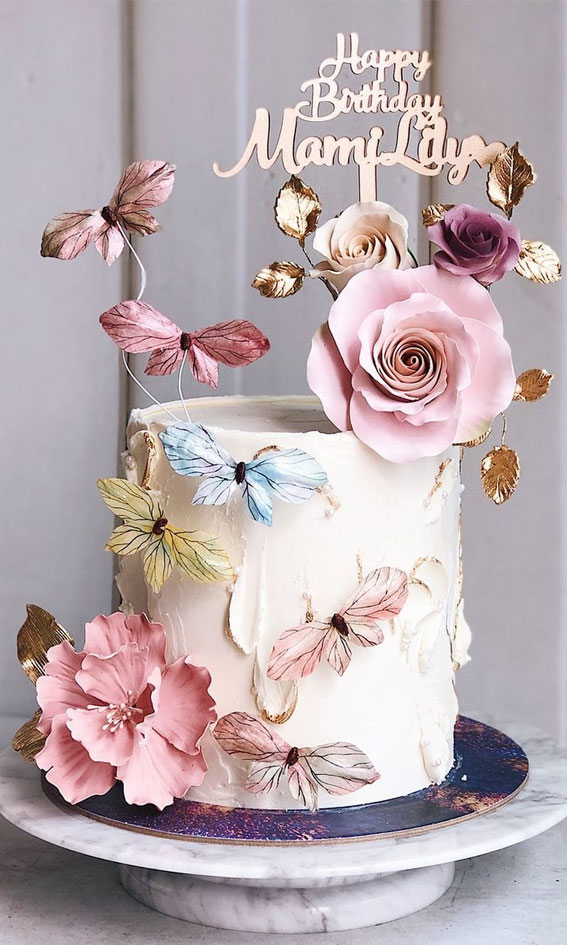 butterfly cake, birthday cake, birthday cake ideas #birthdaycake 