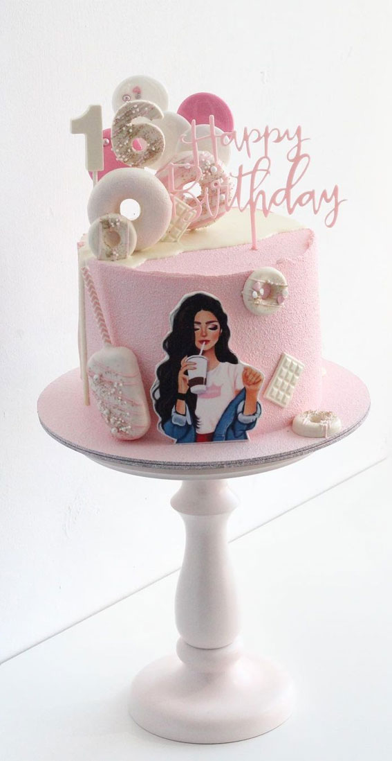 birthday cake, 16th birthday cake, birthday cake ideas
