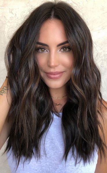 49+ Best Winter Hair Colours To Try In 2020 : Chocolate Mocha