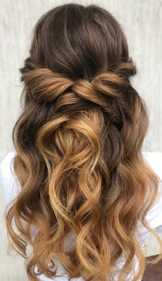 Half Up Hairstyles That Are Pretty For