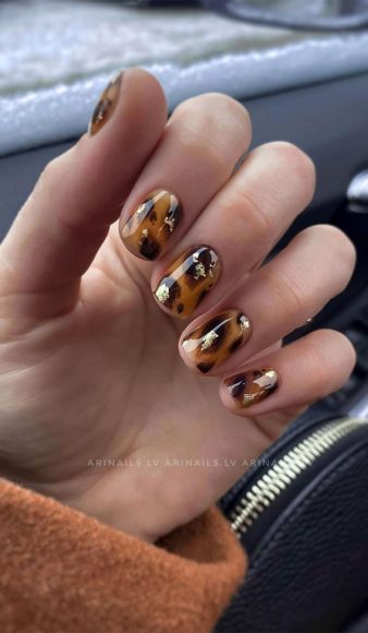 Stylish Nail Art Designs That Pretty From Every Angle : Tortoise Shell ...