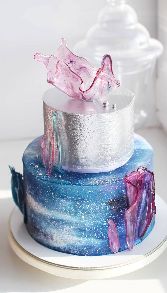 7 pcs Space themed cake topper – Perfectpartiesnz