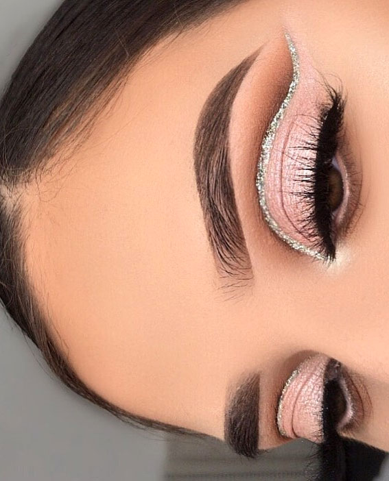 Best Eye Looks for 2021 : Baby Pink Look