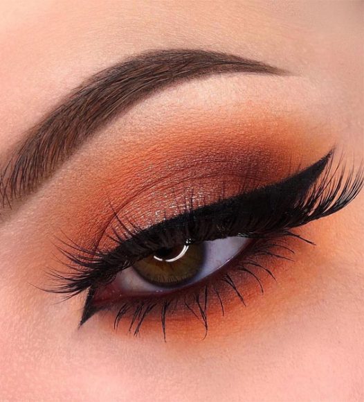 Best Eye Makeup Looks For 2021 Burnt Orange Eye Makeup