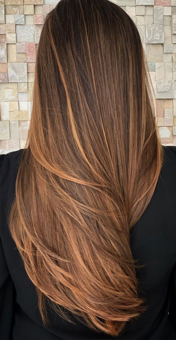 Best Hair Colour Ideas & Styles To Try in 2021 : Golden orange hair colour