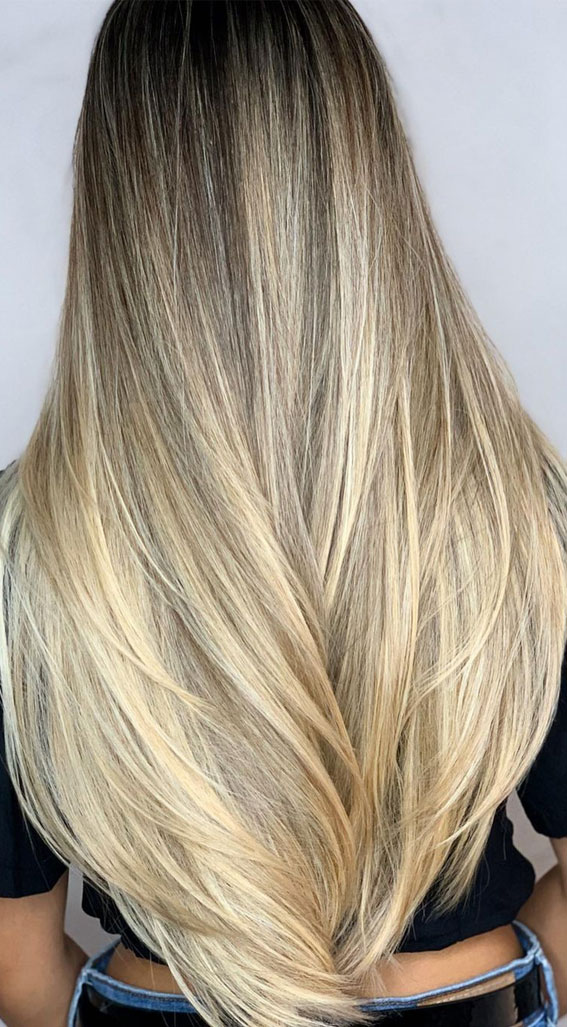 Best Hair Colour Ideas & Styles To Try in 2021 : Blonde balayage hair colour