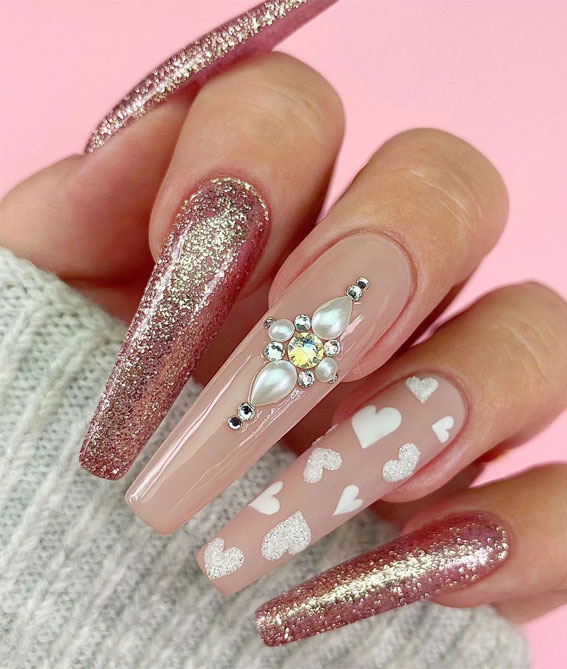 Candy, Pastel and Gold Nail Foil