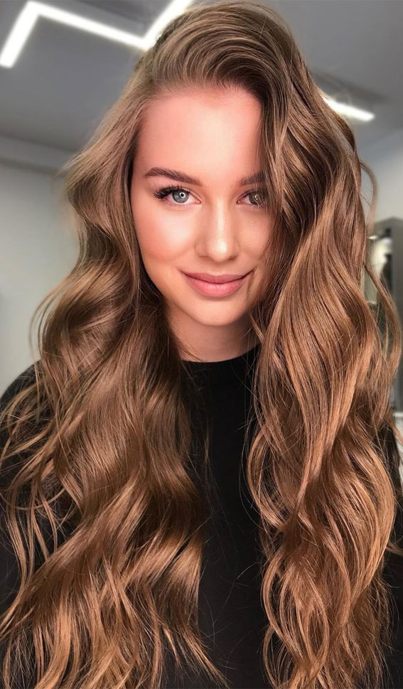 Trendy Brown Hair Colour Ideas for 2021 : Copper Hair Colour