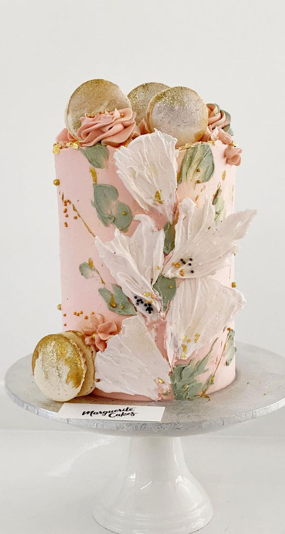 buttercream cake, birthday cake, cake decorating ideas