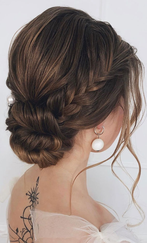 Updo Hairstyles for Your Stylish Looks in 2021 : Braided Updo Hairstyle