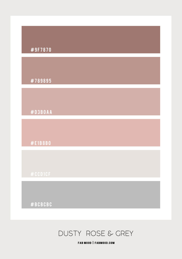 dusty rose and grey color hex, dusty rose and grey color combo, dusty terracotta color scheme, earth tone color scheme, earth tone color hex, earth toned color combination