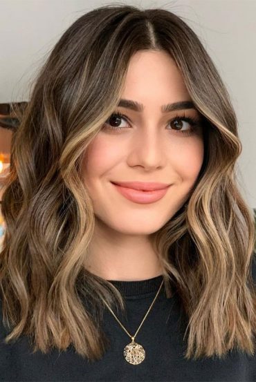 55+ Spring Hair Color Ideas & Styles For 2021 : Dark, light brown and ...