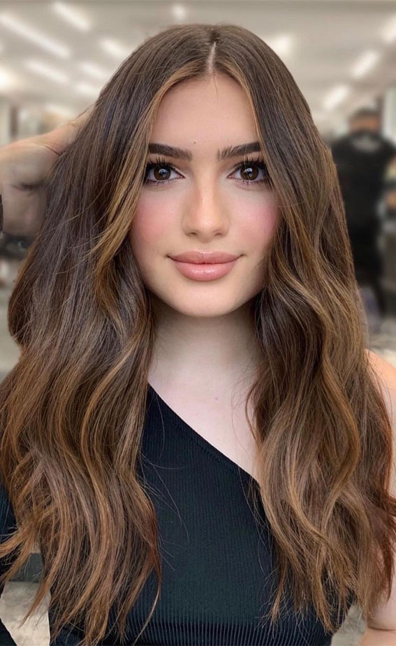 55+ Spring Hair Color Ideas & Styles For 2021 : Blonde mixed brown