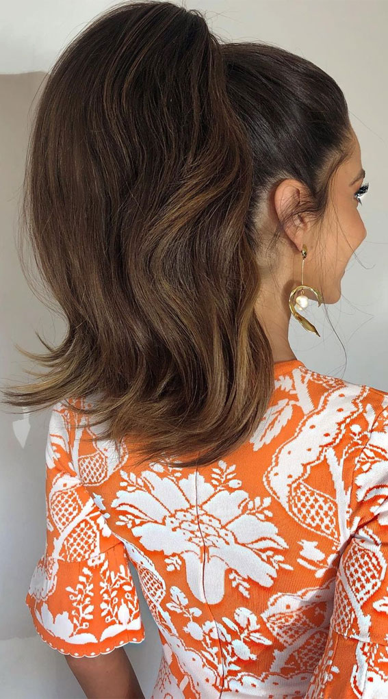 High And Low Ponytails For Any Occasion : pumped up, high power ponytail
