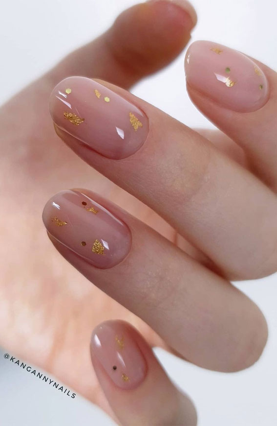 Cute Spring Nails That Will Never Go Out Of Style : Simple nude