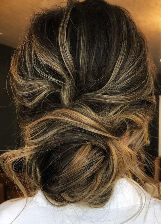 70 Latest Updo Hairstyles for Your Trendy Looks in 2021 : Textured hair do with soft twists