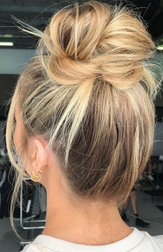 70 Latest Updo Hairstyles for Your Trendy Looks in 2021 : Evening Top Knot Hair  Do