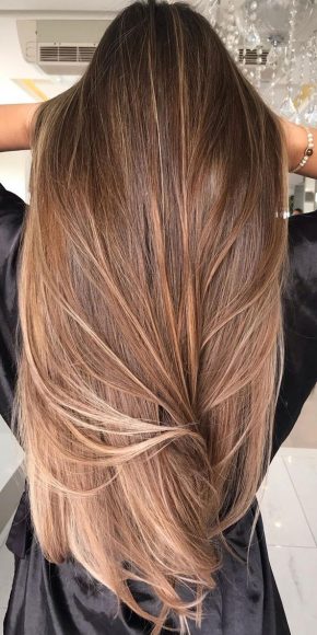 These Are The Best Hair Colour Trends in 2021 : Long hair fading black ...
