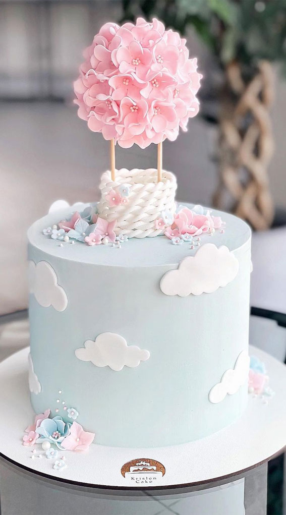 Beautiful cloud theme cake... Call for more customized cakes. 9877948100  @tresskin.salon @dansation_dance_studio_mohali @hebbars.kitchen… | Instagram