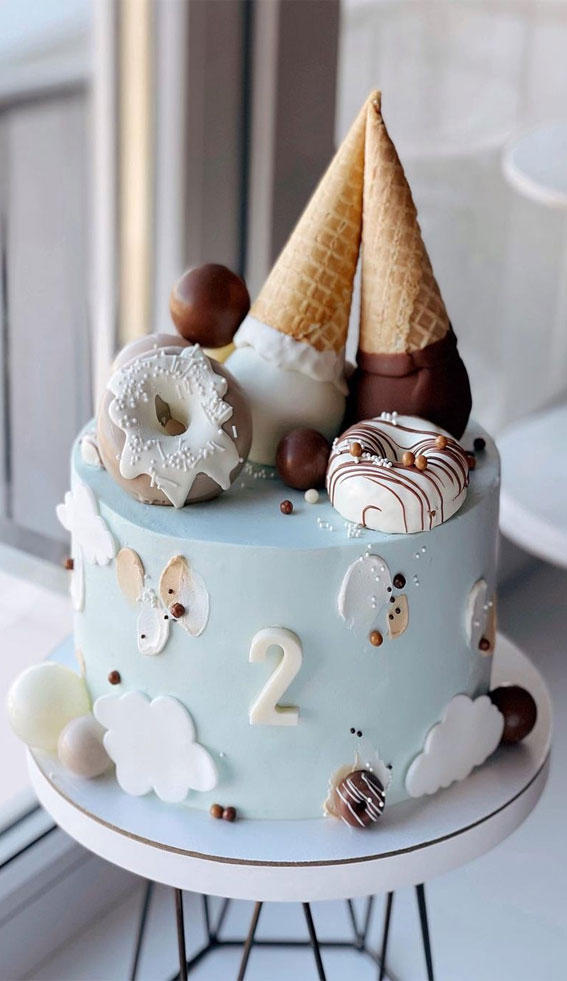 Dinosaur 2nd Birthday Cake – Etoile Bakery