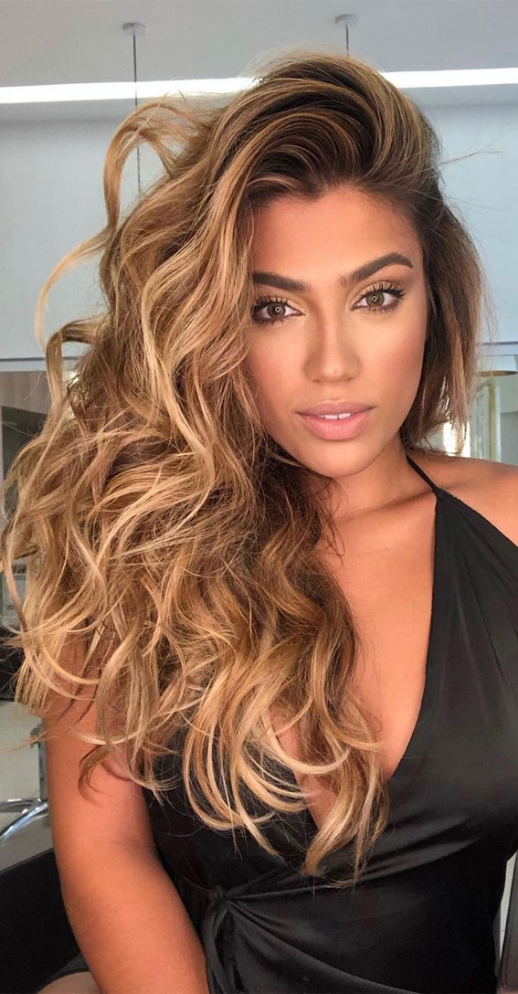 These Are The Best Hair Colour Trends in 2021 : Copper blonde beige long  hair