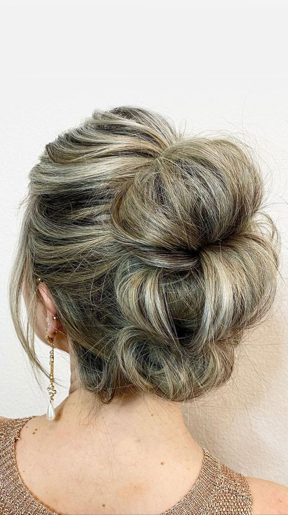 70 Latest Updo Hairstyles for Your Trendy Looks in 2021 : Trendy Bubble Mohawk Hair Do