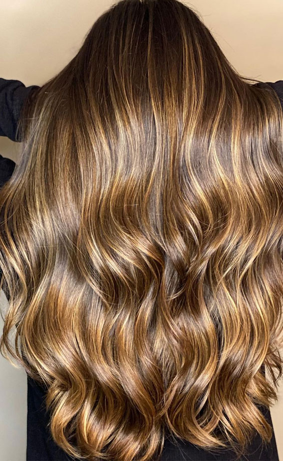 The Honey Brown Hair is the Sunniest Winter Color Trend
