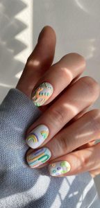 Summer nail art ideas to rock in 2021 : mix and match design nails