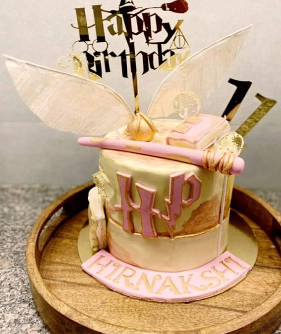 Harry Potter Cake Design Ideas : The Pink Harry Potter’ Wand 