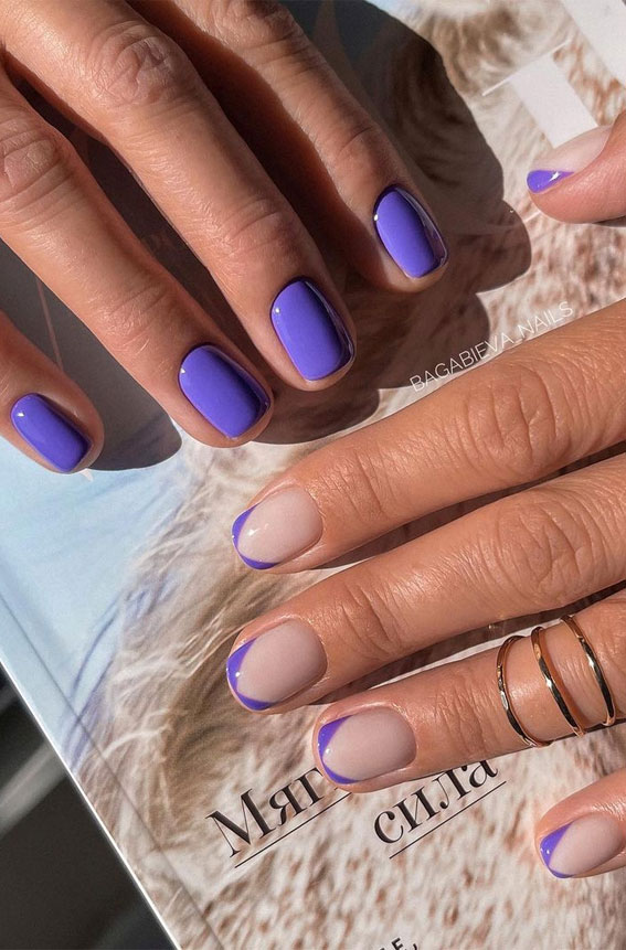 Top 30 Prettiest Lavender Nail Design Ideas (2023 Update) | Lavender nails, Lilac  nails, Nail designs