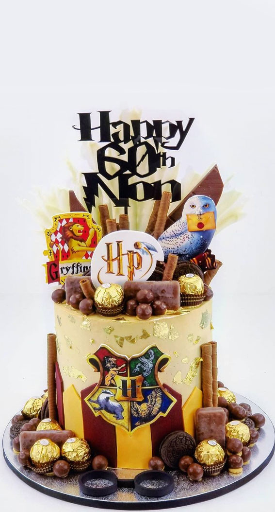 Harry Potter Cake Design Ideas : 60th birthday cake