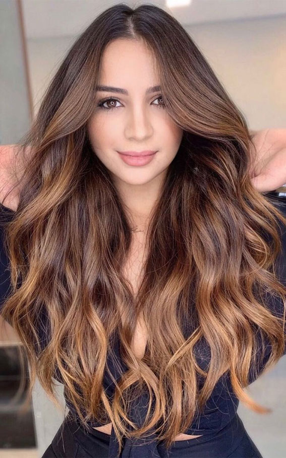 natural brown with highlights, brunette hair, brunette hair with highlights, light brunette hair, dark brunette hair, brunette hair color, medium brown hair, brunette hair color ideas, chocolate brown hair, brown hair color with highlights, warm brown hair color, milk chocolate brown hair