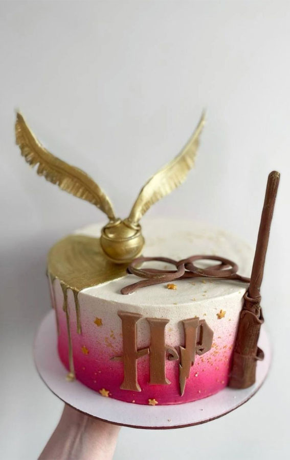 30 Harry Potter Birthday Cake Ideas : Girly Harry Potter Cake-hdcinema.vn