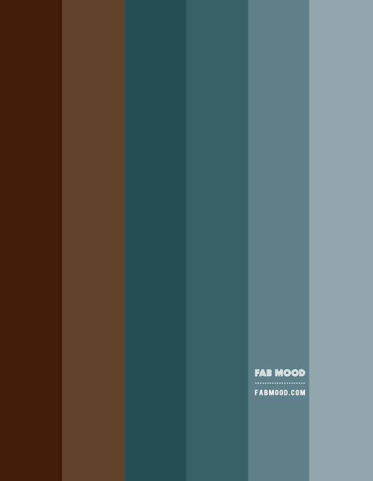 brown and teal color combo, brown and teal color combination, blue teal and brown, blue teal and brown together
