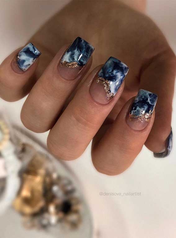 Marble Nails Ideas and Tutorials for 2023 - Nail Designs Journal