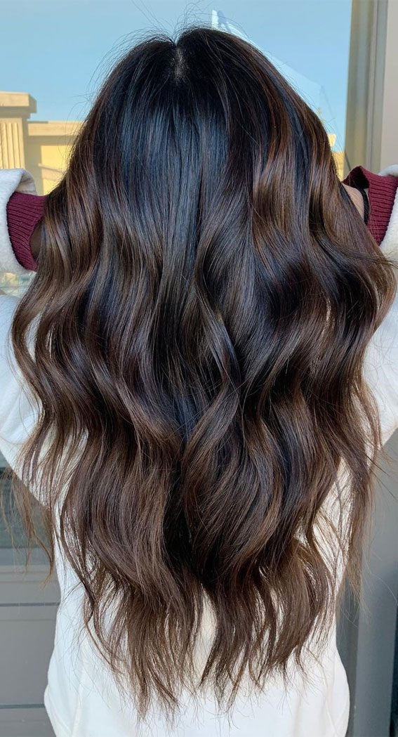 Balayage Black Hair