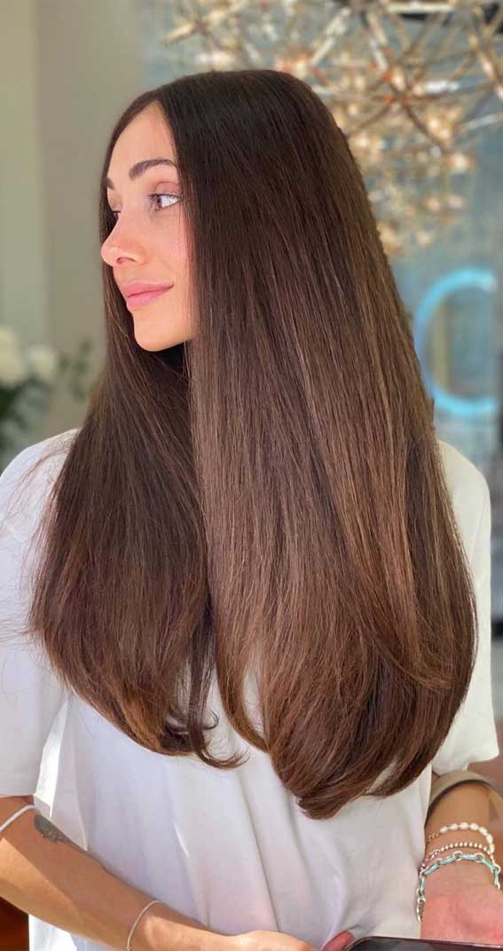 cinnamon brown hair color, winter hair colors, winter hair trends 2021, platinum blonde hair color, winter hair colors for brunettes, dark winter hair colors, brown hair with highlights