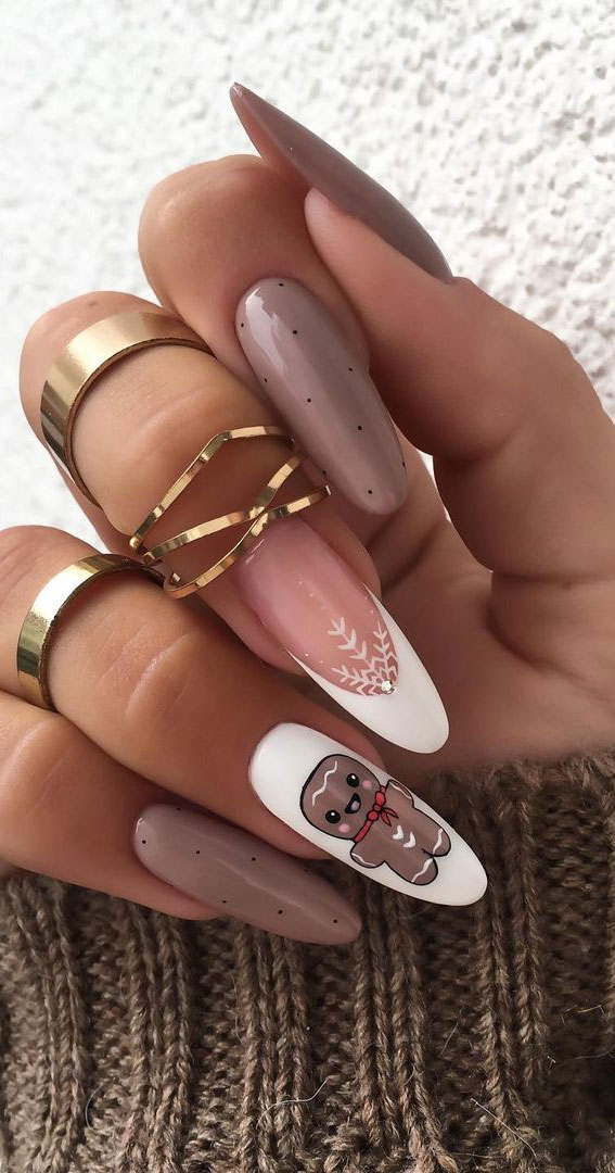 50 Beautiful But Simple Winter Acrylic Coffin Nail Designs You Need To Have  For Holiday Season - Women Fashion Lifestyle Blog Shinecoco.com | White tip  acrylic nails, White nail designs, Coffin shape nails