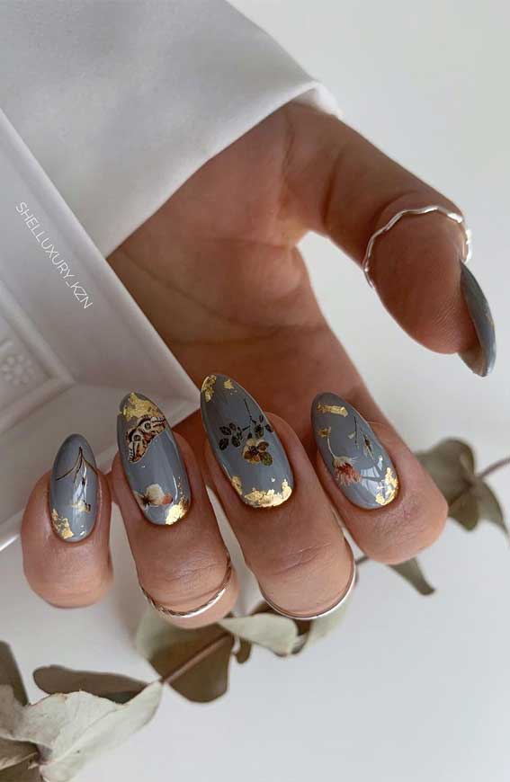 blue grey winter nails, mismatched winter nails, sweater nails, winter nails design, winter nails colours, winter nails coffin, nail trends winter 2021, winter nails 2021, winter nails 2021 coffin, winter nails acrylic