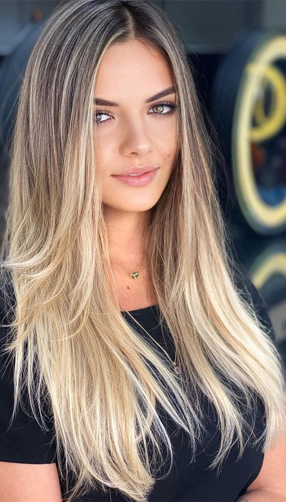 blonde with curtain bangs, butter blonde hair idea, winter hair color trends 2021, winter hair colors for brunettes, winter hair colors 2022, winter hair colors for brown skin, winter hair colors for short hair, blonde winter hair, winter hair colors for pale skin, winter hair colors for blondes
