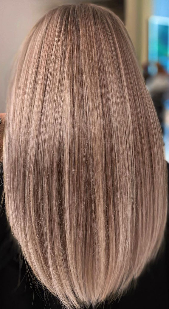 pearl rose gold babylights, blonde hair idea, winter hair color trends 2021, winter hair colors for brunettes, winter hair colors 2022, winter hair colors for brown skin, winter hair colors for short hair, blonde winter hair, winter hair colors for pale skin, winter hair colors for blondes