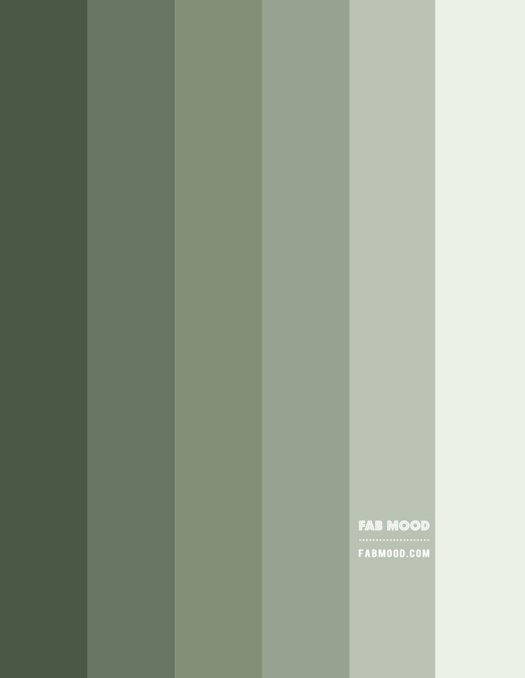 ombre green, green ombre color, green sage color, gradient green